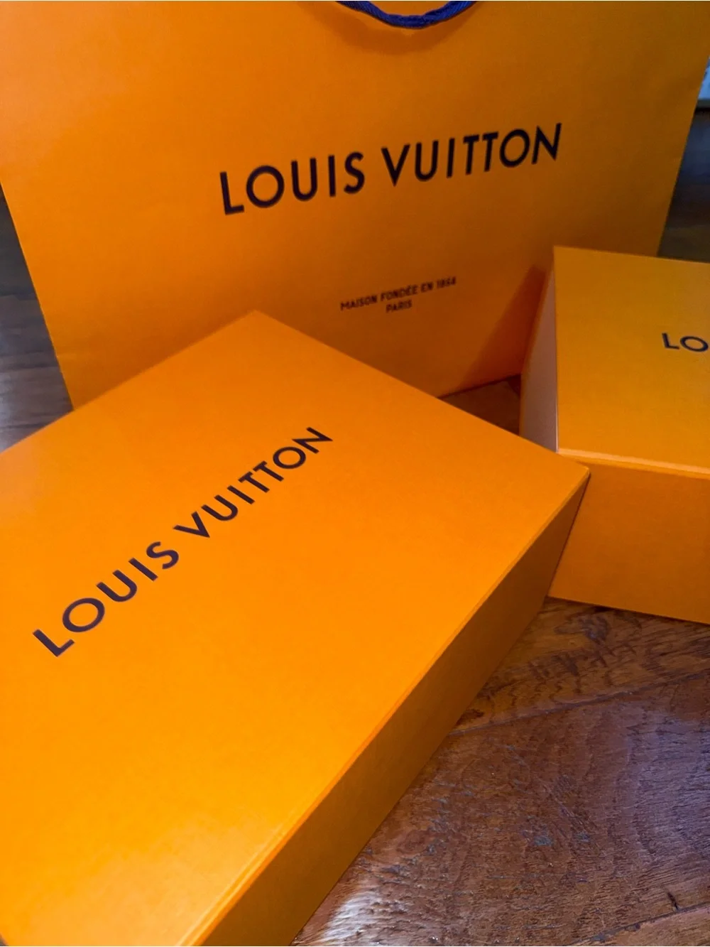 Louis Vuitton Shoe Boxes
